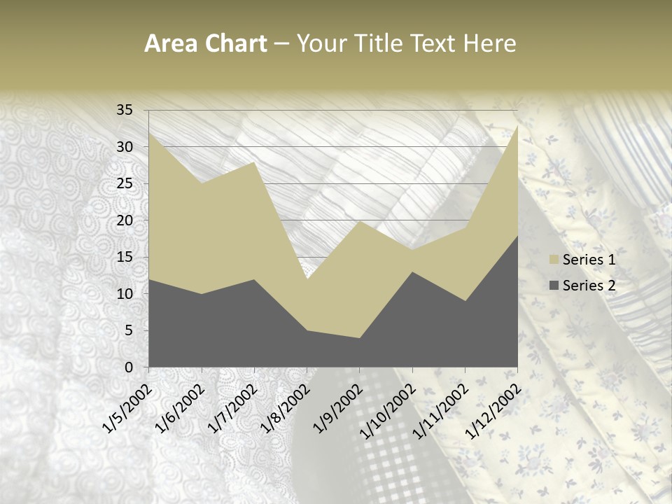 Cloth Blanket Country PowerPoint Template