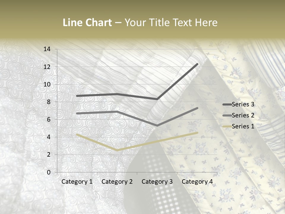 Cloth Blanket Country PowerPoint Template
