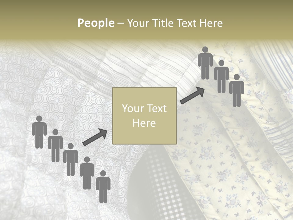 Cloth Blanket Country PowerPoint Template