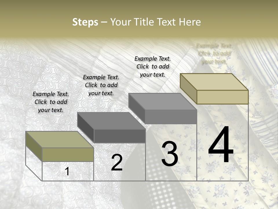 Cloth Blanket Country PowerPoint Template