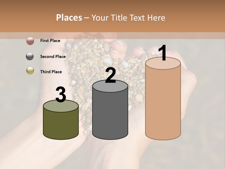 People Love Shape PowerPoint Template