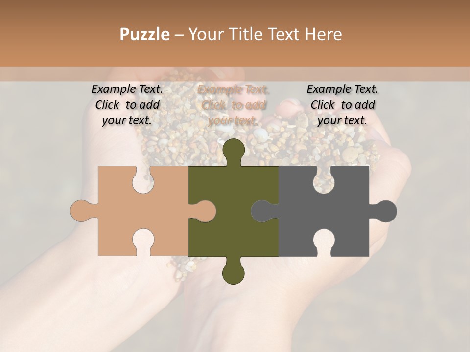 People Love Shape PowerPoint Template