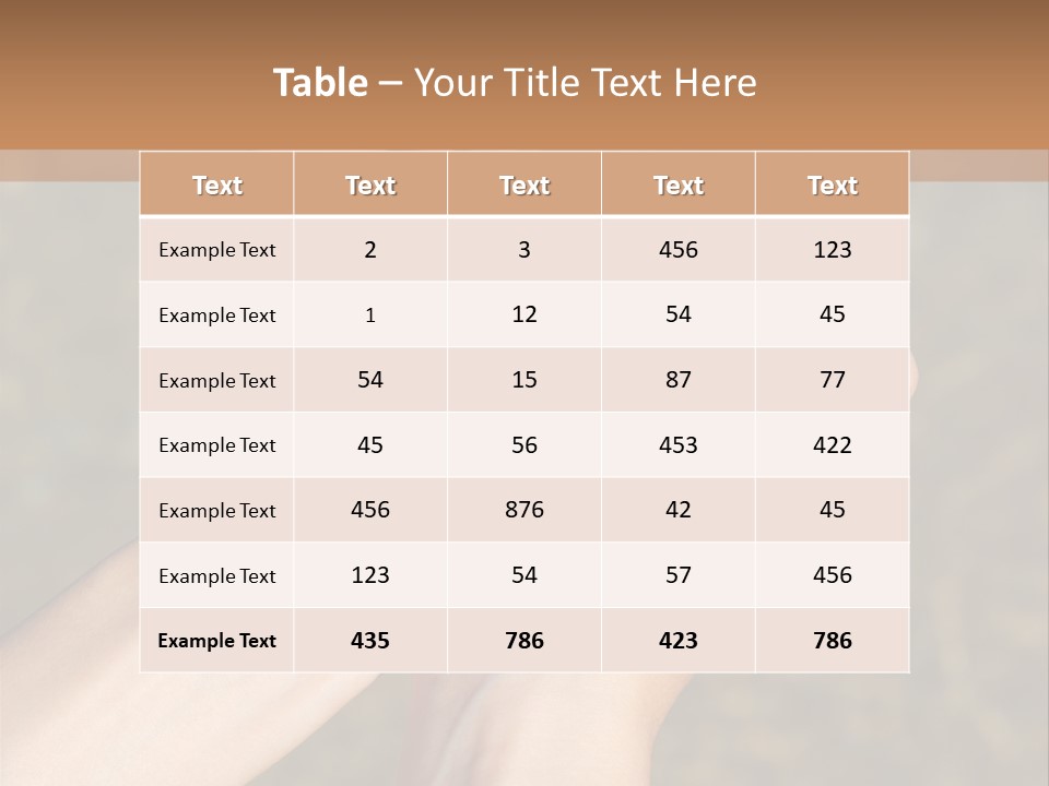 People Love Shape PowerPoint Template