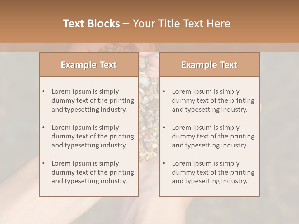 People Love Shape PowerPoint Template