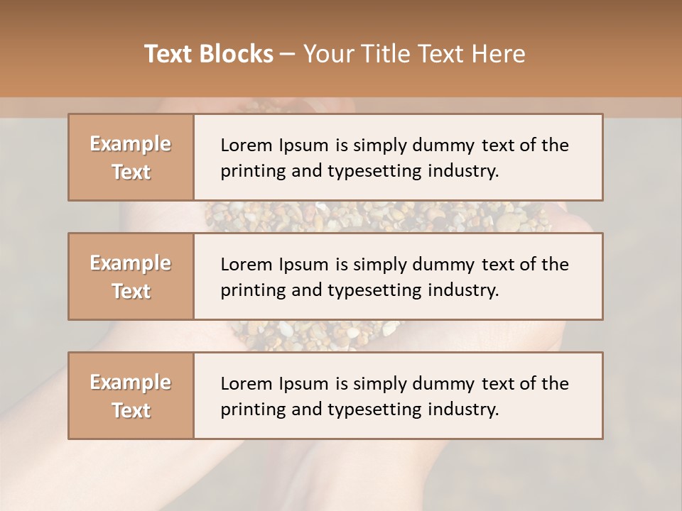 People Love Shape PowerPoint Template