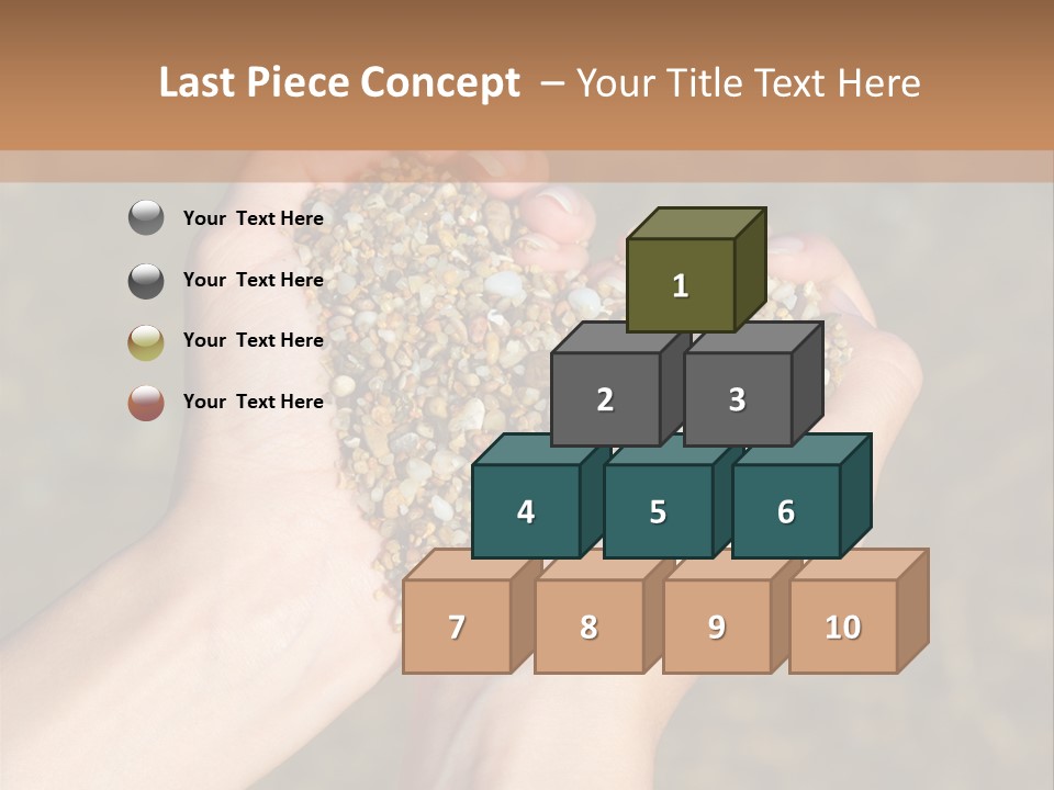 People Love Shape PowerPoint Template