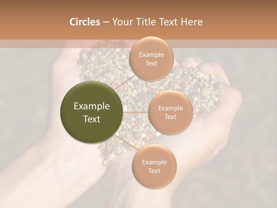 People Love Shape PowerPoint Template