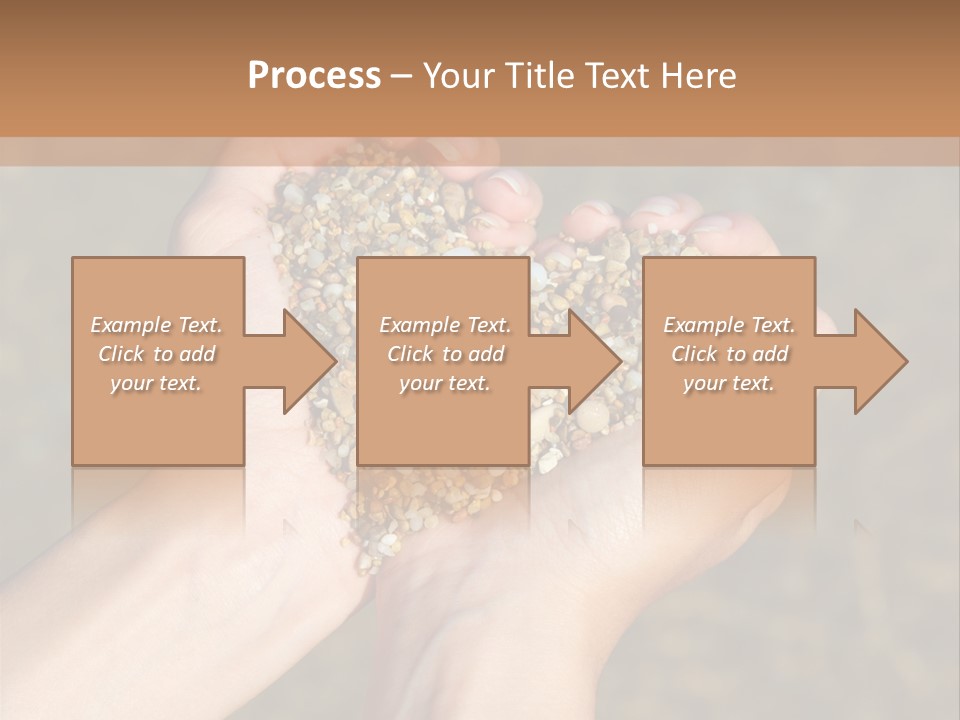 People Love Shape PowerPoint Template