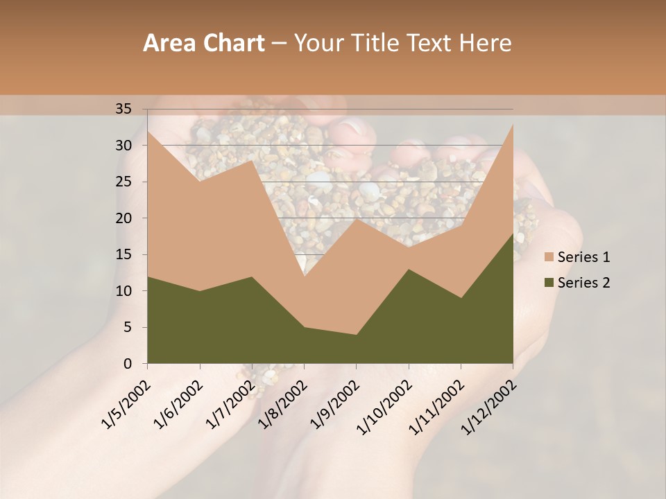 People Love Shape PowerPoint Template
