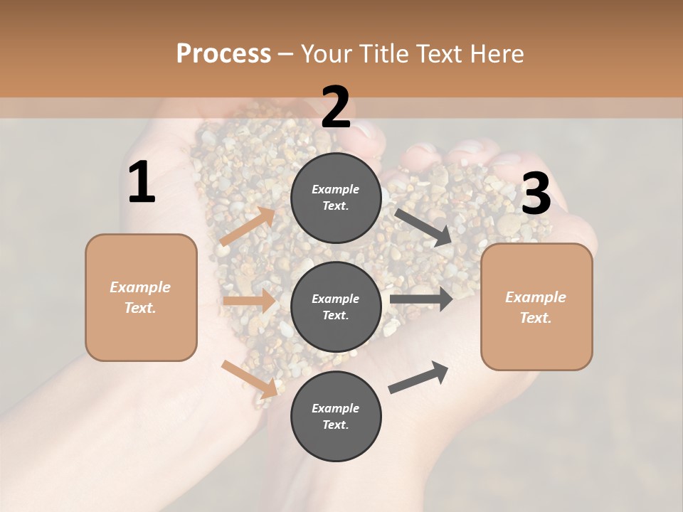 People Love Shape PowerPoint Template
