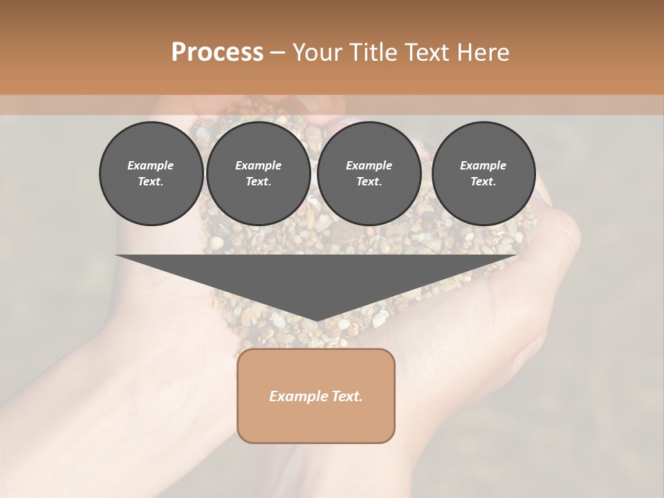 People Love Shape PowerPoint Template