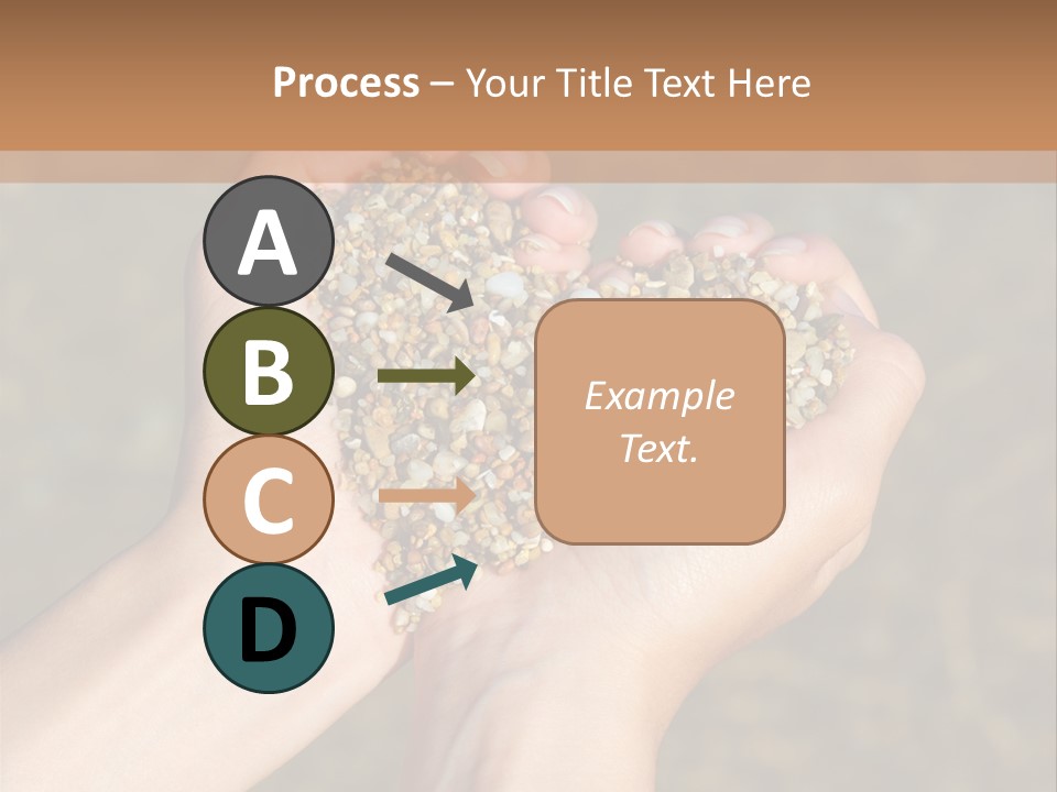 People Love Shape PowerPoint Template