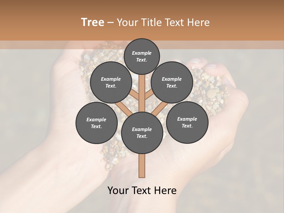 People Love Shape PowerPoint Template