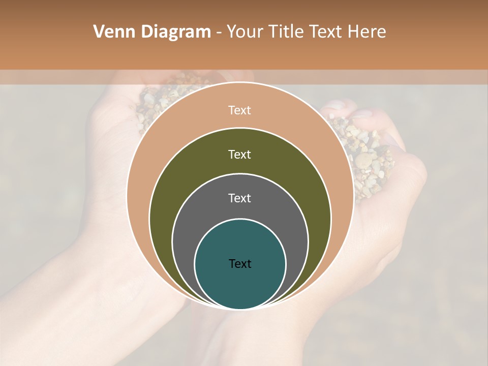 People Love Shape PowerPoint Template