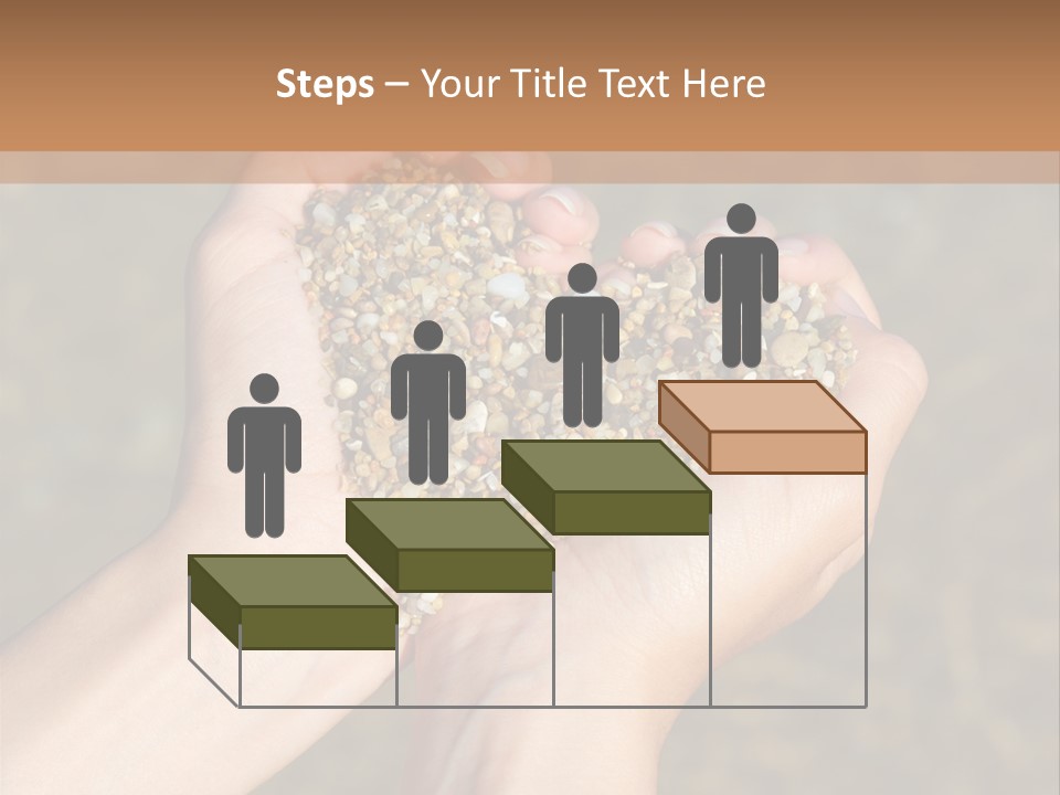 People Love Shape PowerPoint Template