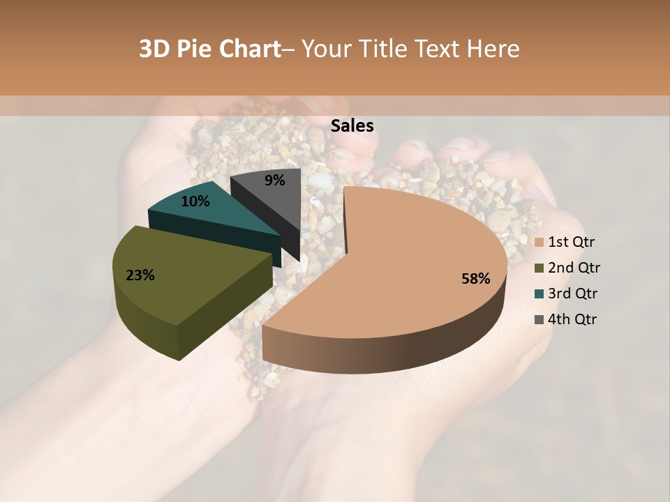 People Love Shape PowerPoint Template