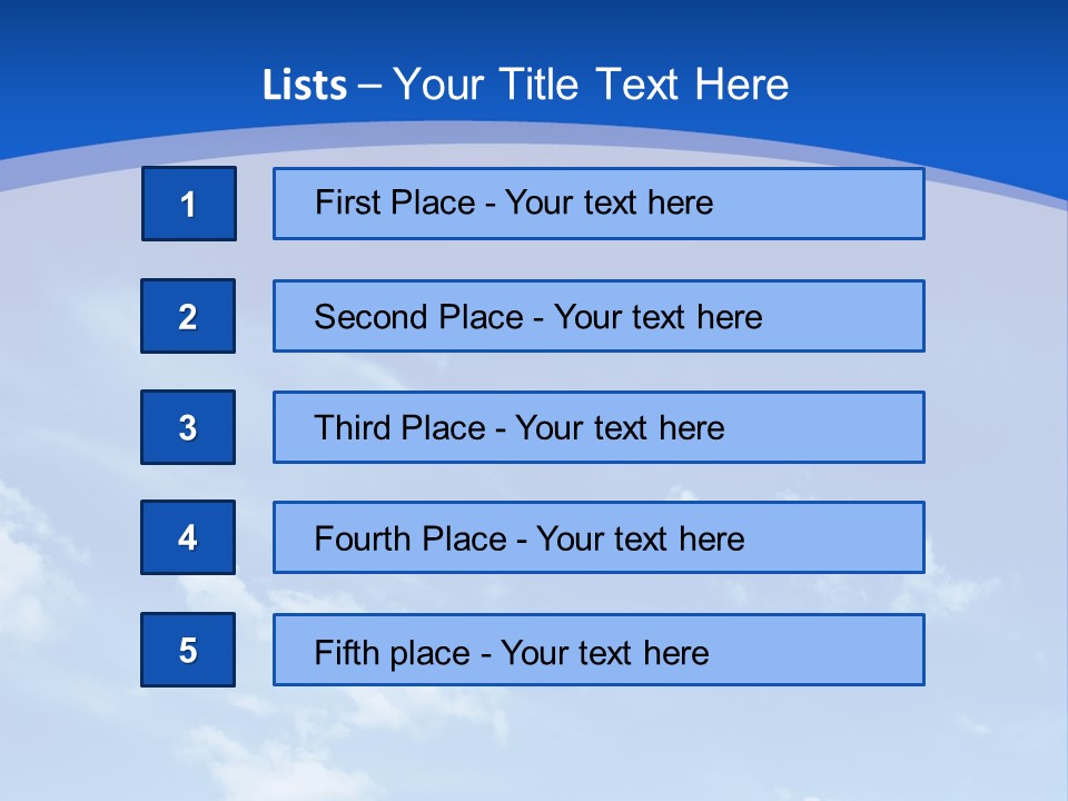 Environment Outdoors Cloud PowerPoint Template