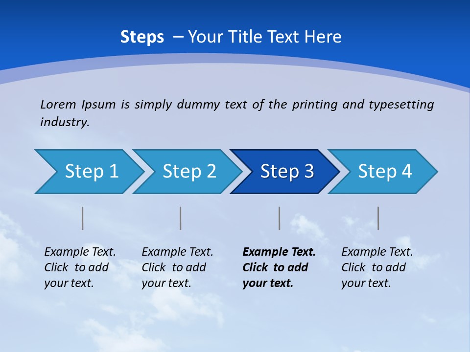 Environment Outdoors Cloud PowerPoint Template