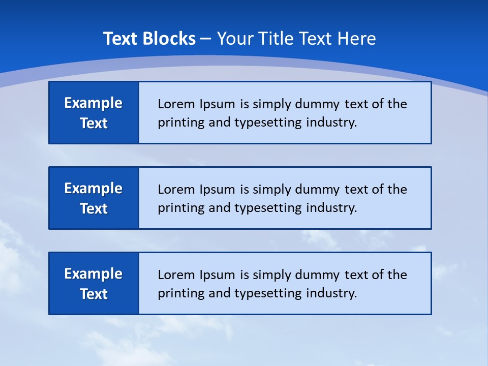 Environment Outdoors Cloud PowerPoint Template