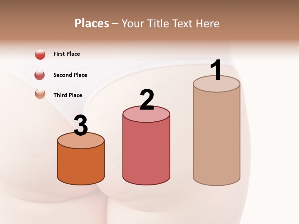 Fit Clean Hips PowerPoint Template