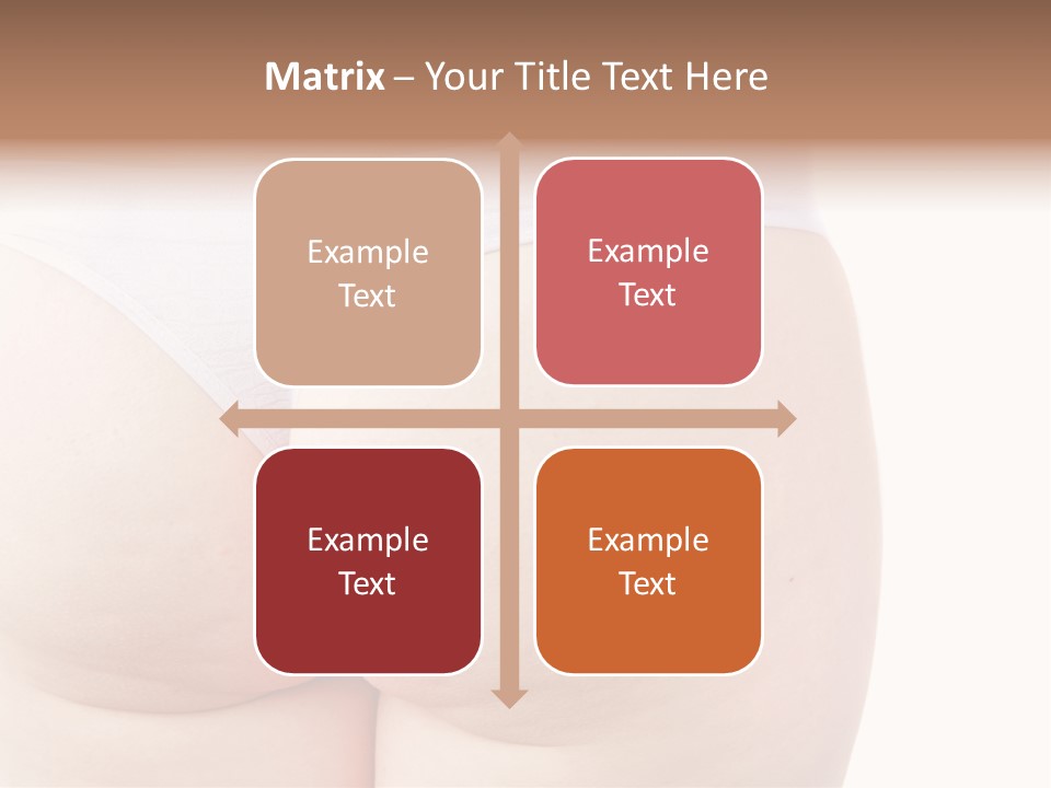 Fit Clean Hips PowerPoint Template