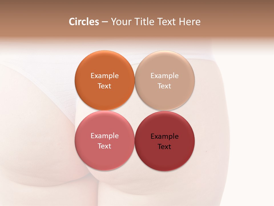 Fit Clean Hips PowerPoint Template