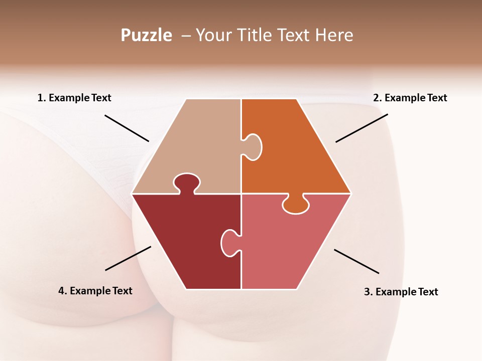 Fit Clean Hips PowerPoint Template