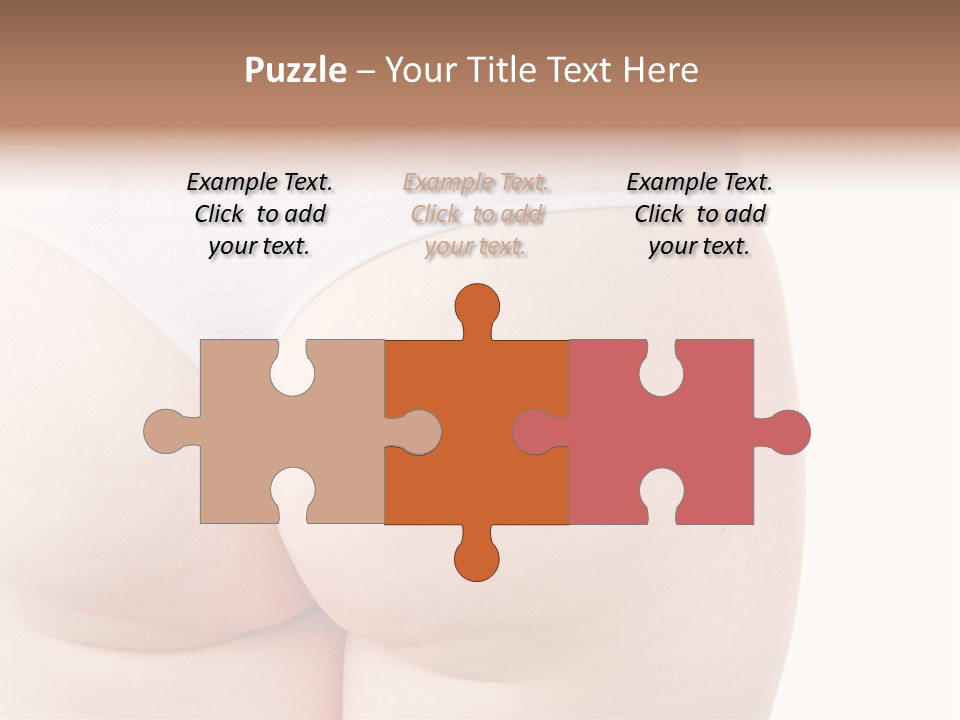 Fit Clean Hips PowerPoint Template