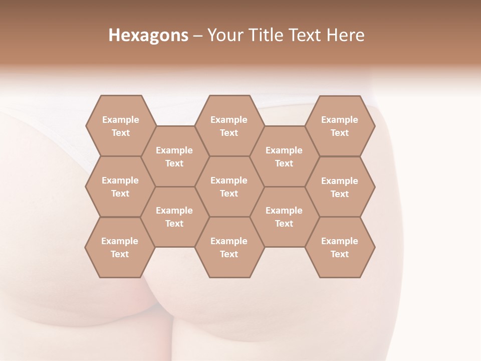 Fit Clean Hips PowerPoint Template