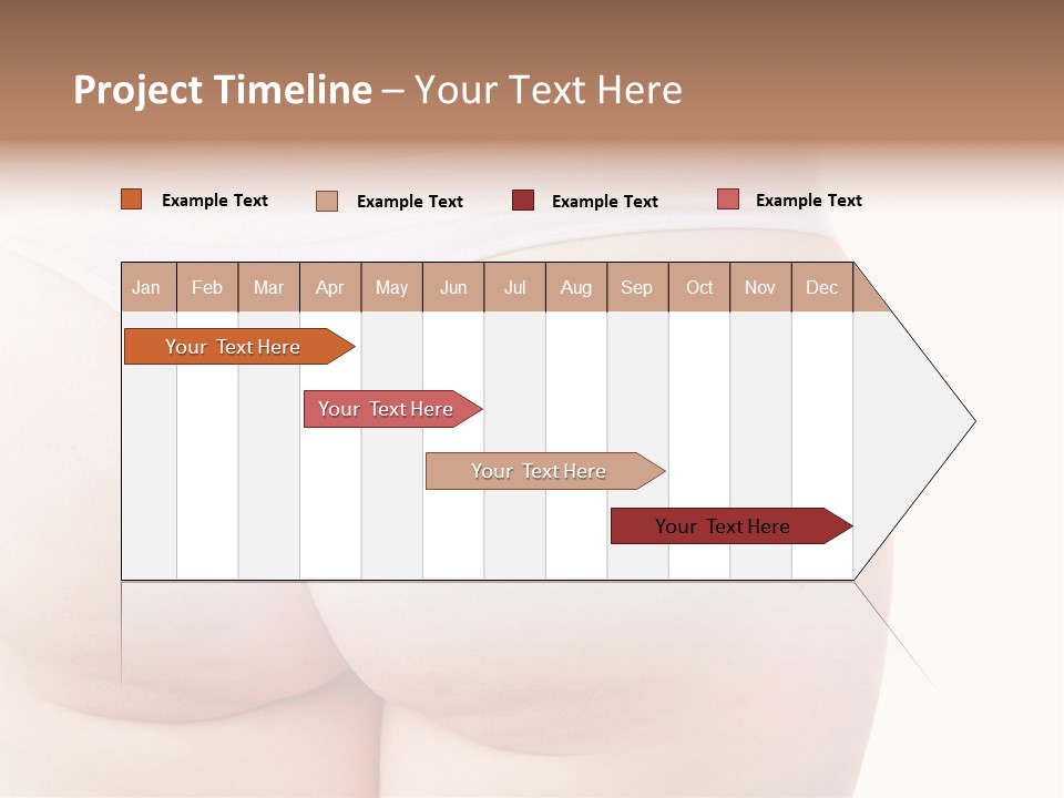 Fit Clean Hips PowerPoint Template