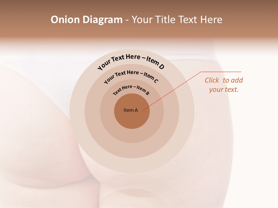 Fit Clean Hips PowerPoint Template