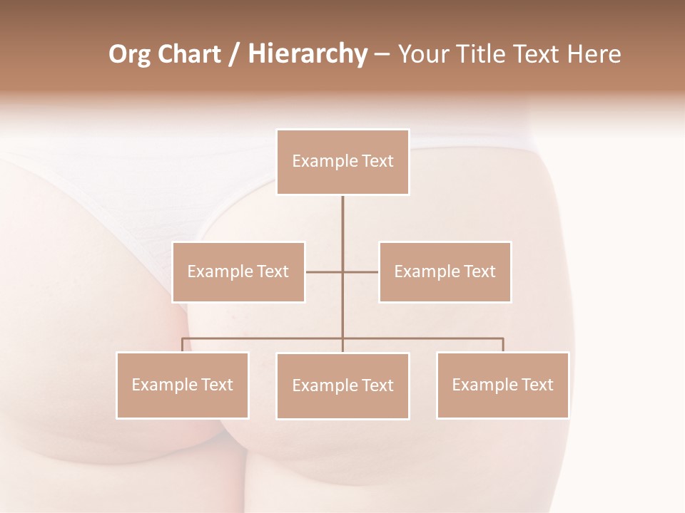 Fit Clean Hips PowerPoint Template