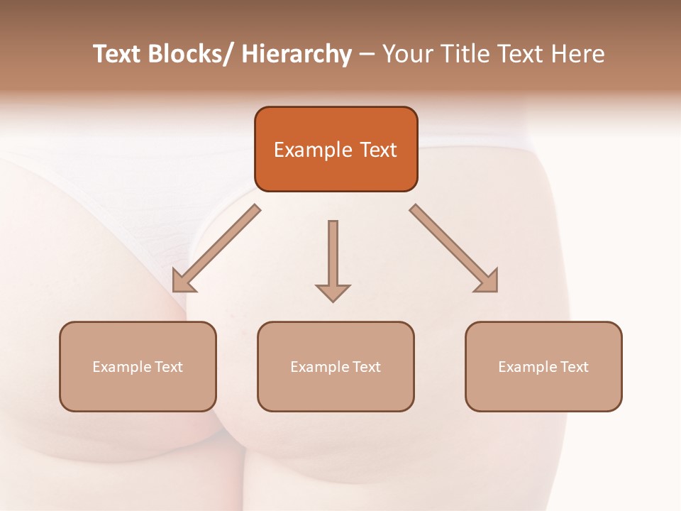 Fit Clean Hips PowerPoint Template