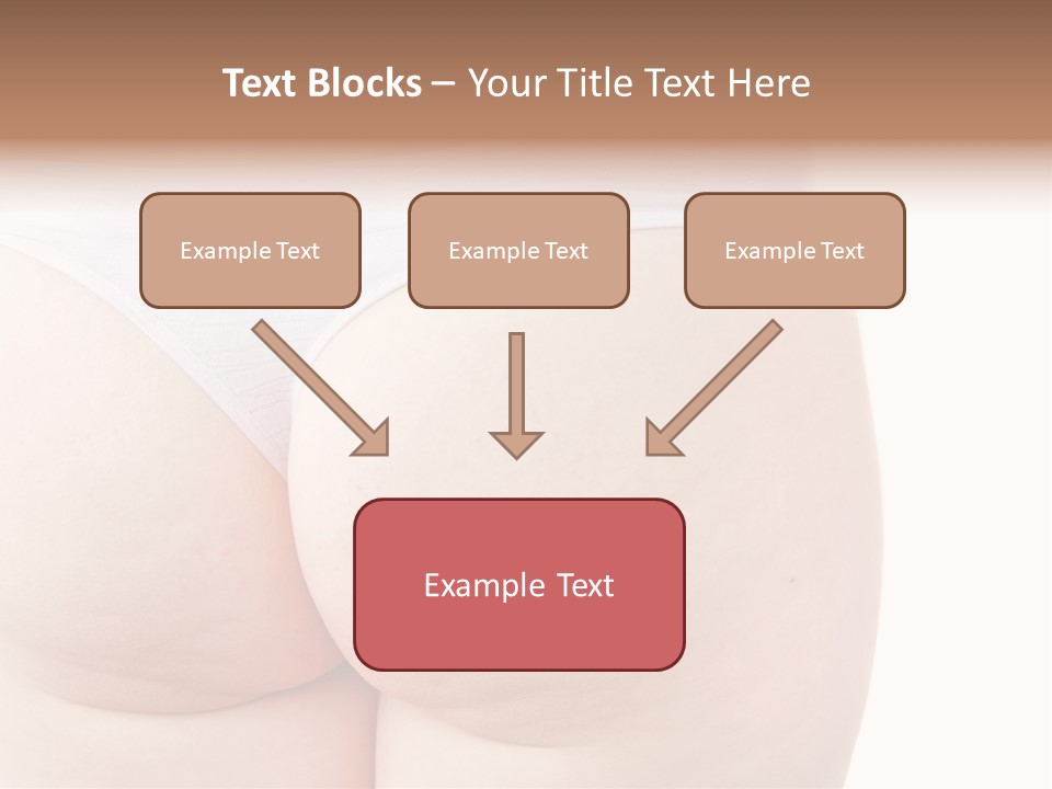 Fit Clean Hips PowerPoint Template