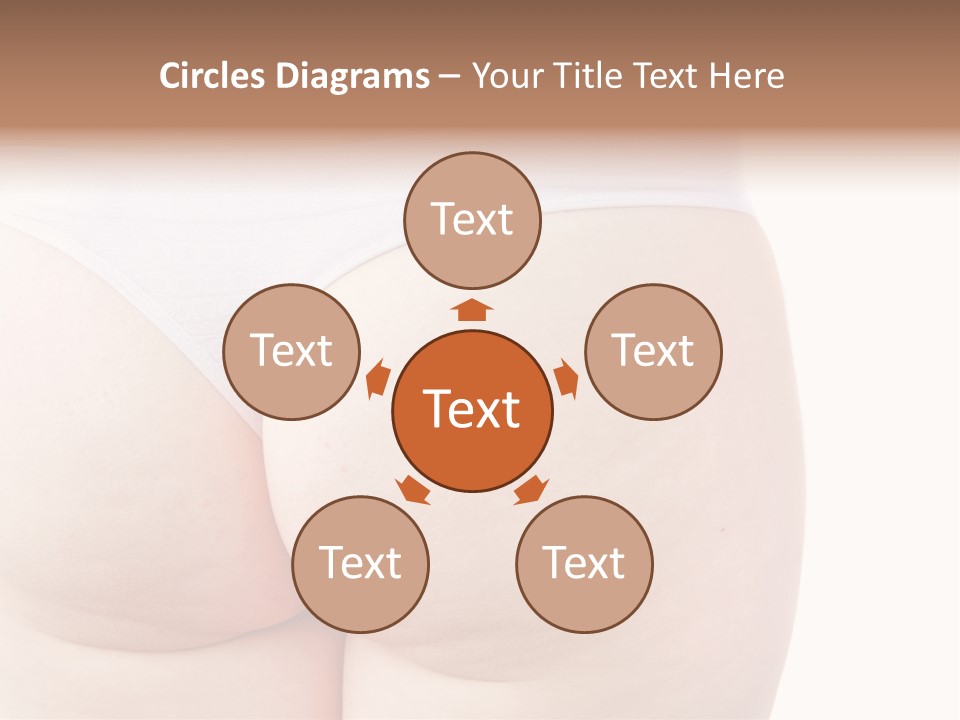 Fit Clean Hips PowerPoint Template