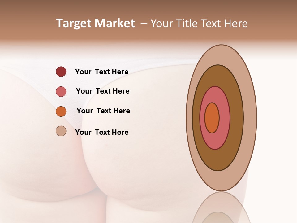 Fit Clean Hips PowerPoint Template