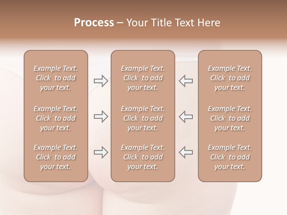 Fit Clean Hips PowerPoint Template