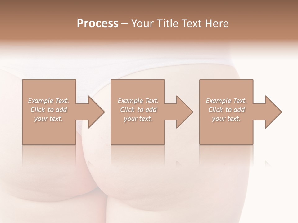 Fit Clean Hips PowerPoint Template