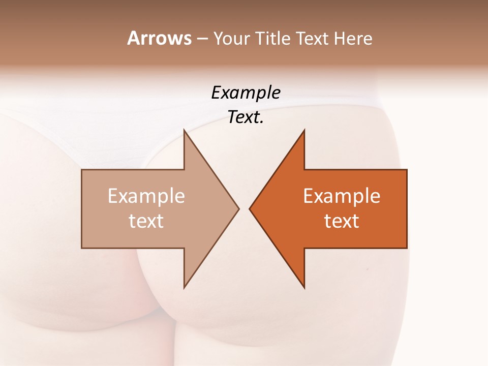 Fit Clean Hips PowerPoint Template