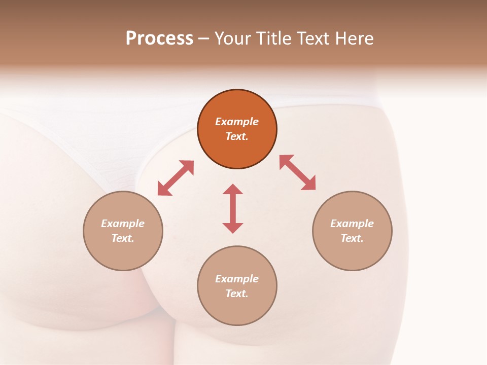Fit Clean Hips PowerPoint Template