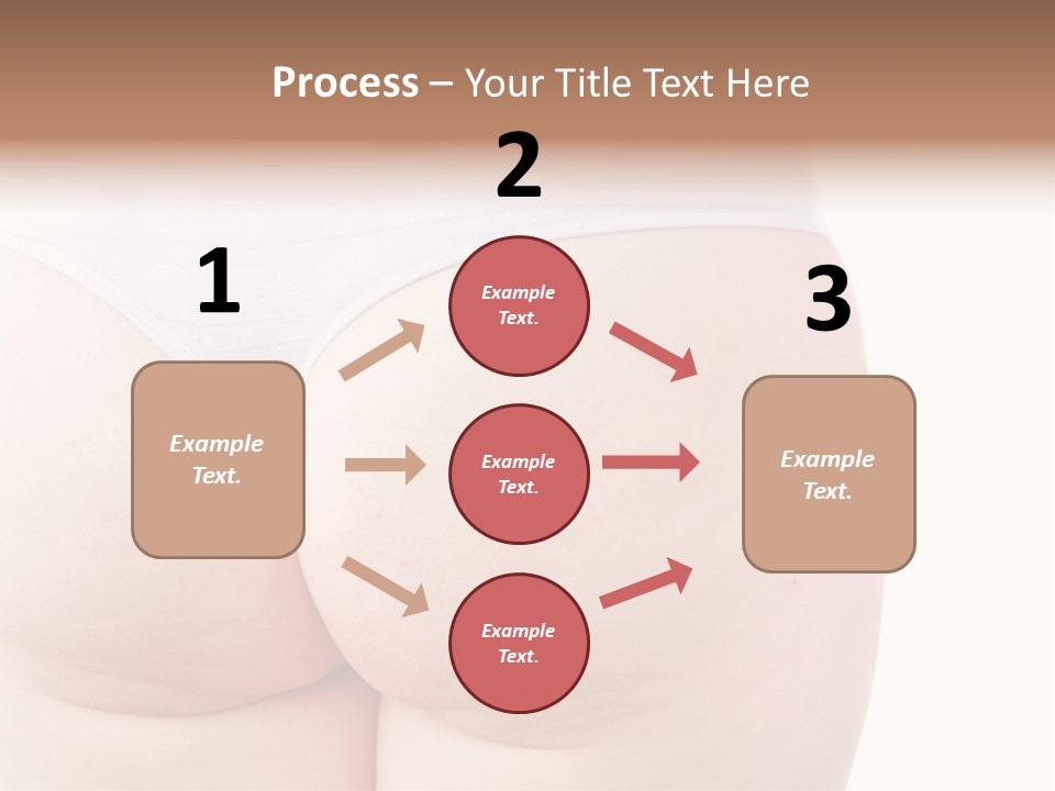 Fit Clean Hips PowerPoint Template