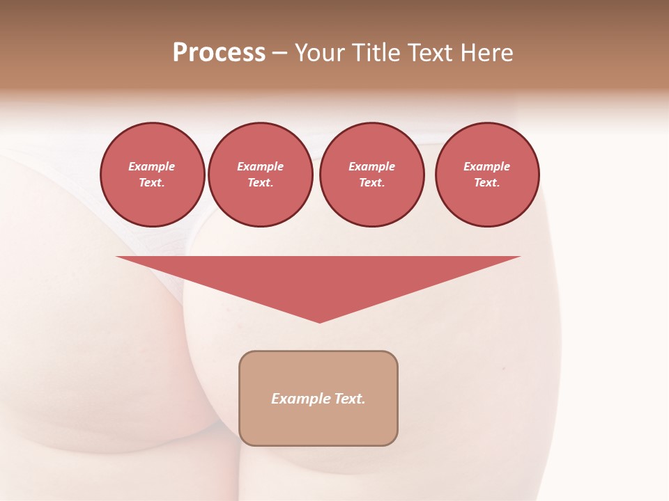 Fit Clean Hips PowerPoint Template