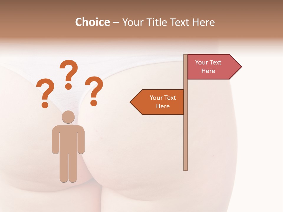 Fit Clean Hips PowerPoint Template