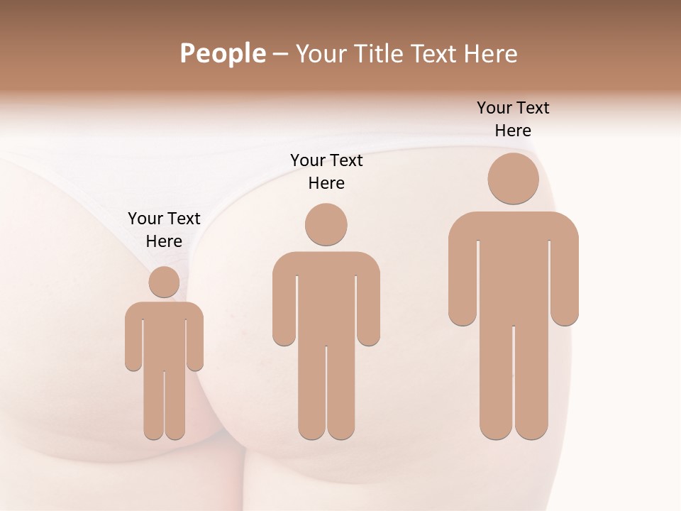 Fit Clean Hips PowerPoint Template