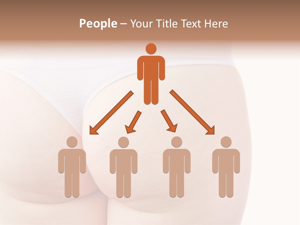 Fit Clean Hips PowerPoint Template
