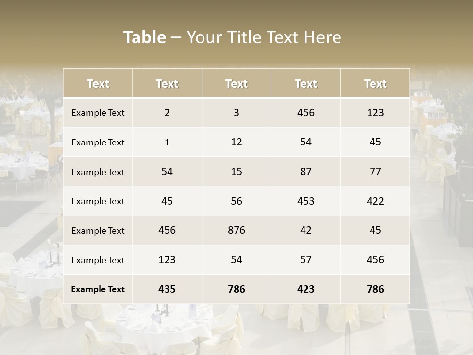 Food Hall Fork PowerPoint Template