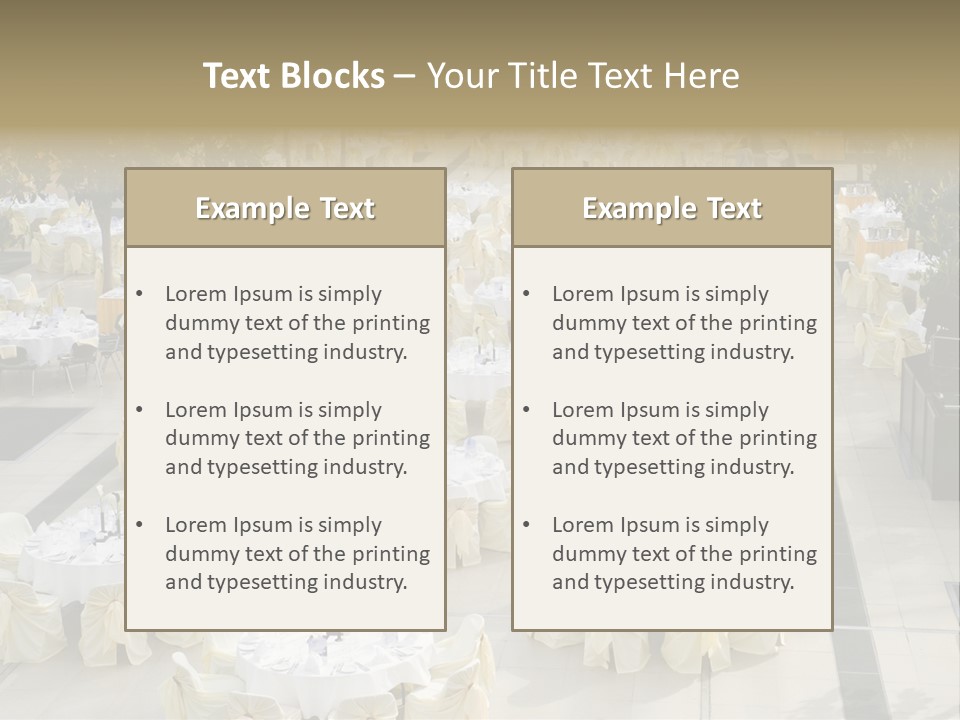 Food Hall Fork PowerPoint Template