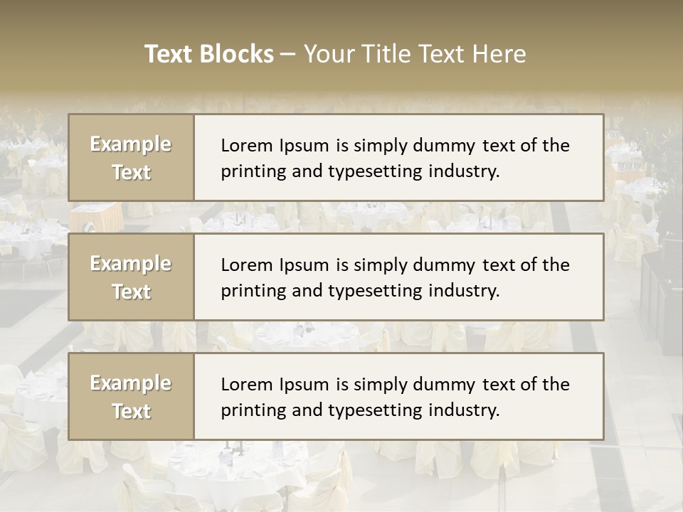 Food Hall Fork PowerPoint Template