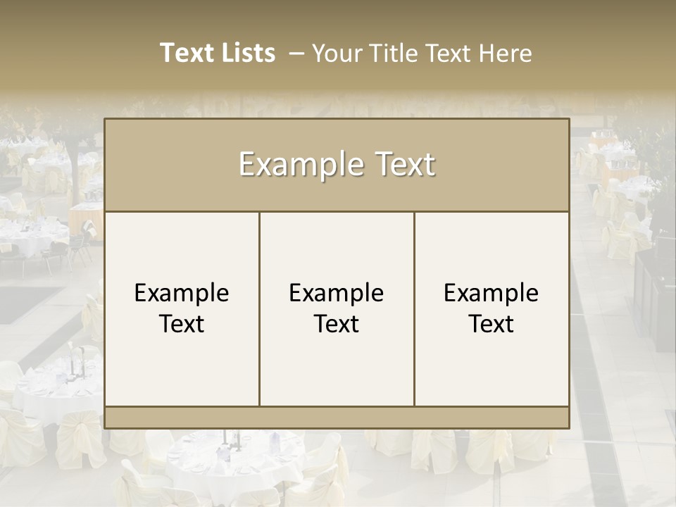 Food Hall Fork PowerPoint Template