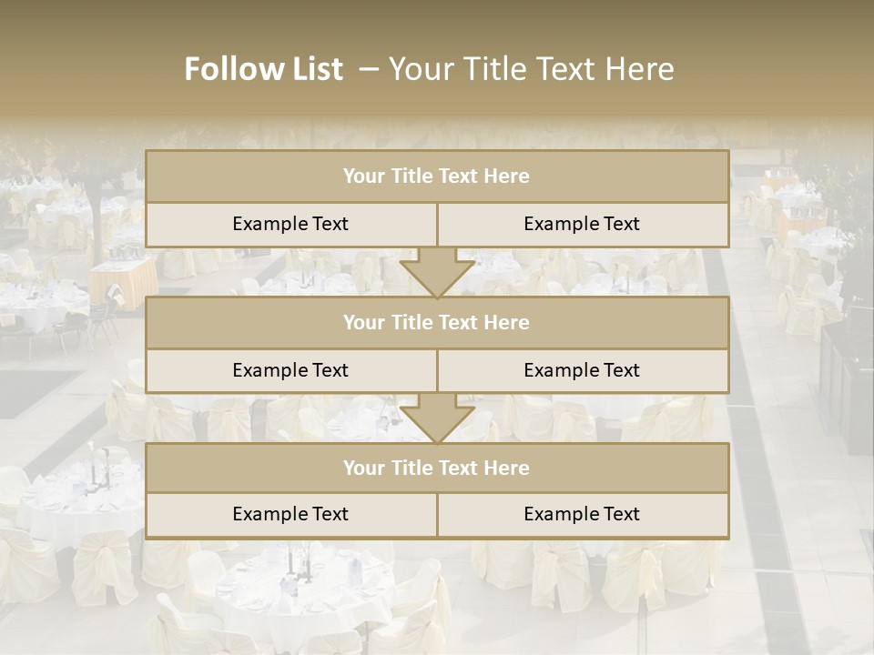 Food Hall Fork PowerPoint Template
